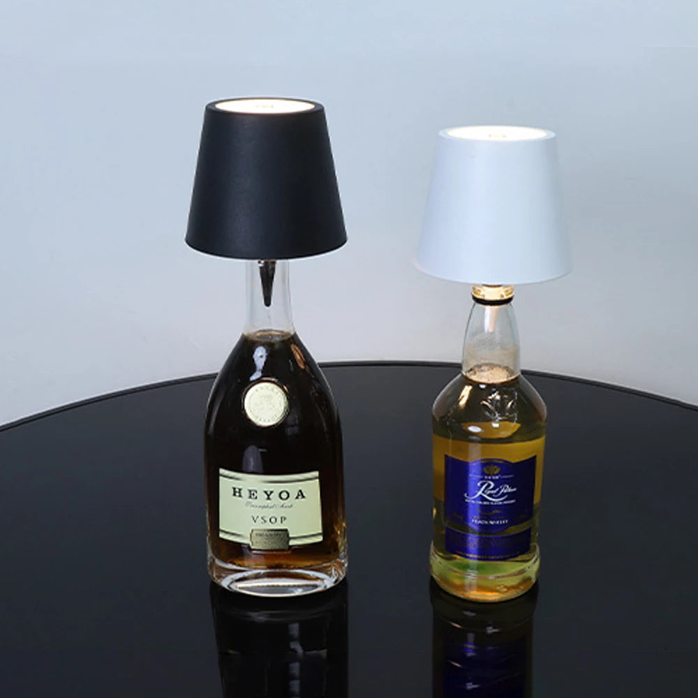 LumiGlow Bottle Lamp – Turn Your Wine into a Glowing Masterpiece!