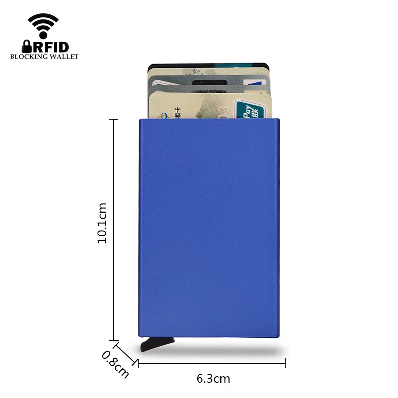 StealthShield™ RFID Smart Wallet – The Ultimate Minimalist Card Holder