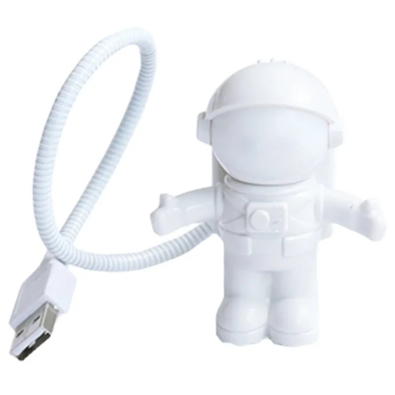 Astronaut Glow LED Desk Lamp – USB Powered Night Light