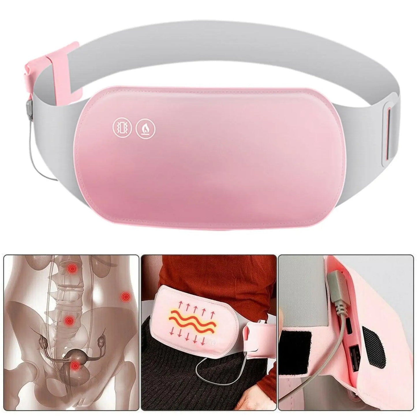 HeatHarmony® Heating Pad - The Ultimate Menstrual Relief Heating Pad!