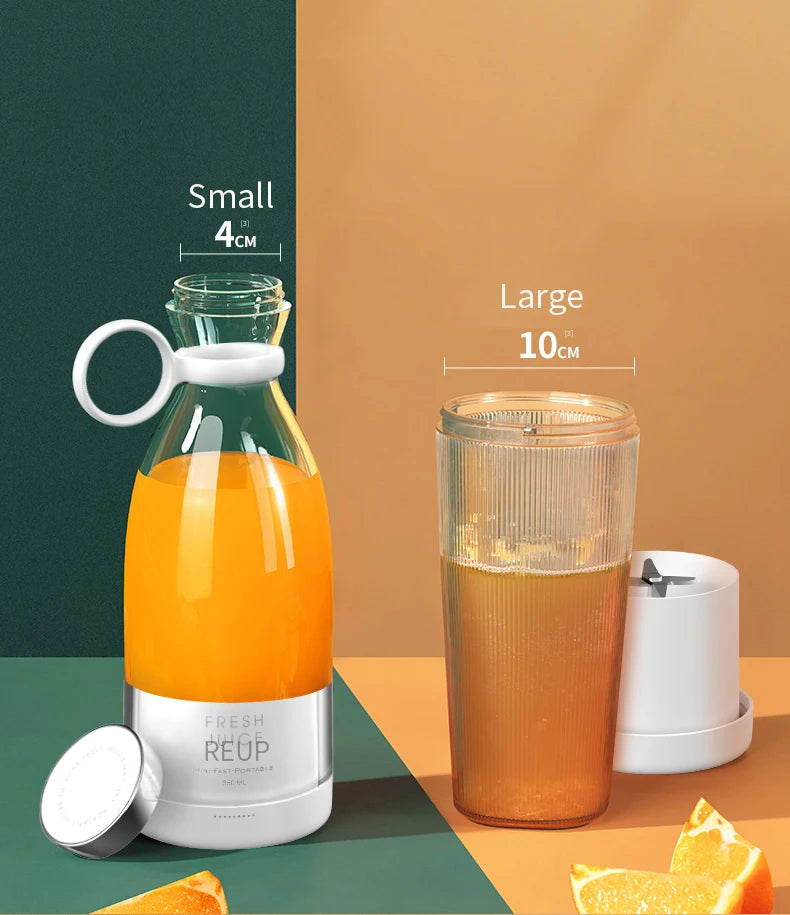 FreshBlend Mini®   Portable USB Rechargeable Juicer