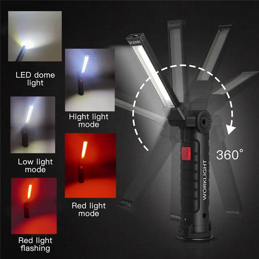 LumiGrip X1 ®– The Ultimate Portable Work & Camping Light