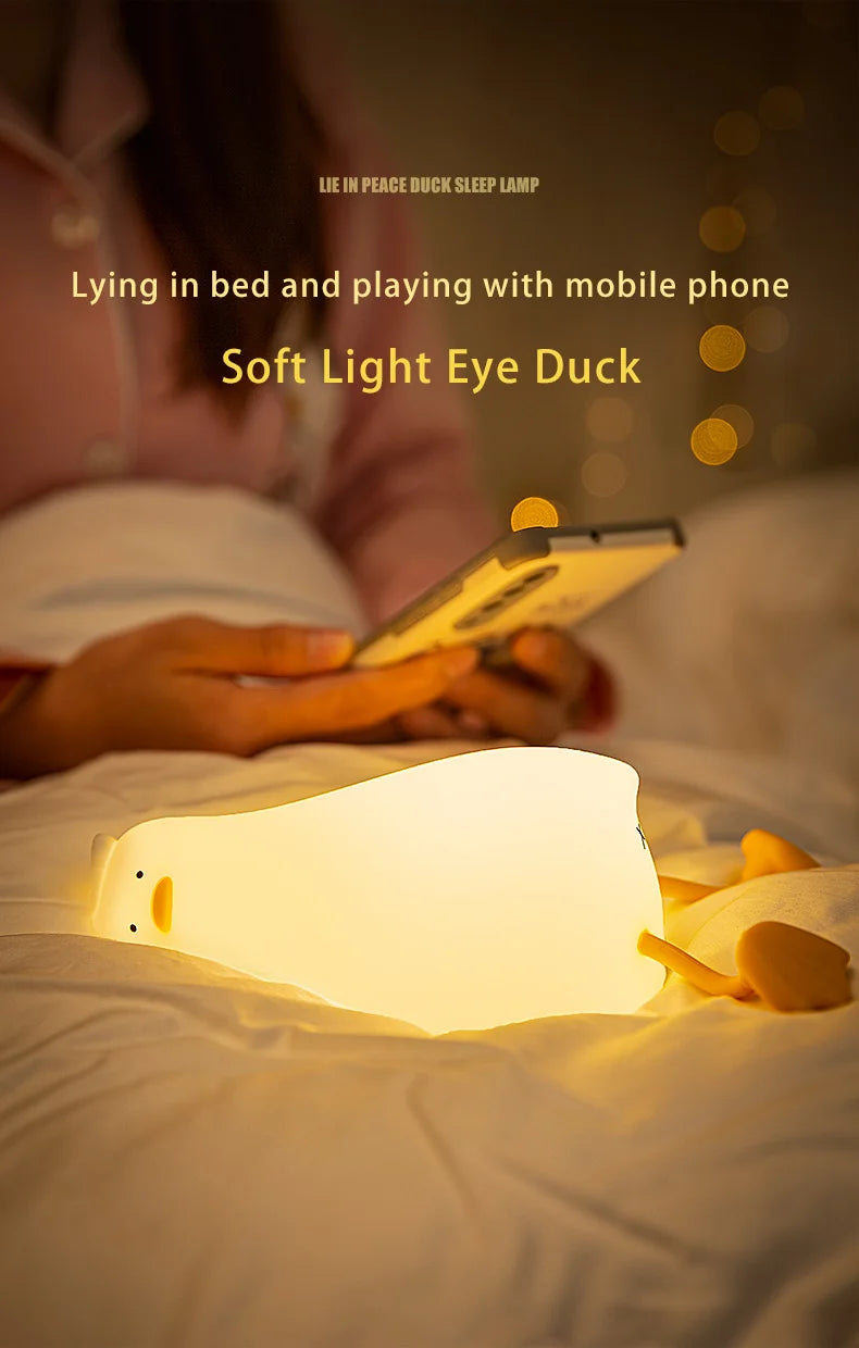 Quack Up Your Night – Rechargeable Duck LED Night Light
