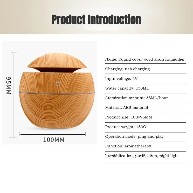 Ultrasonic Air Humidifier Aroma Diffuser