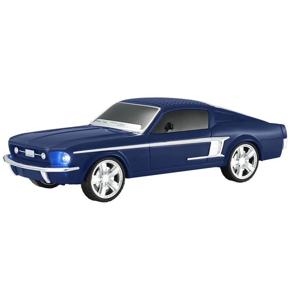 TurboTune® Wireless Car Speaker – Portable Bluetooth Bass Subwoofer with TF Card, USB Drive & FM Radio
