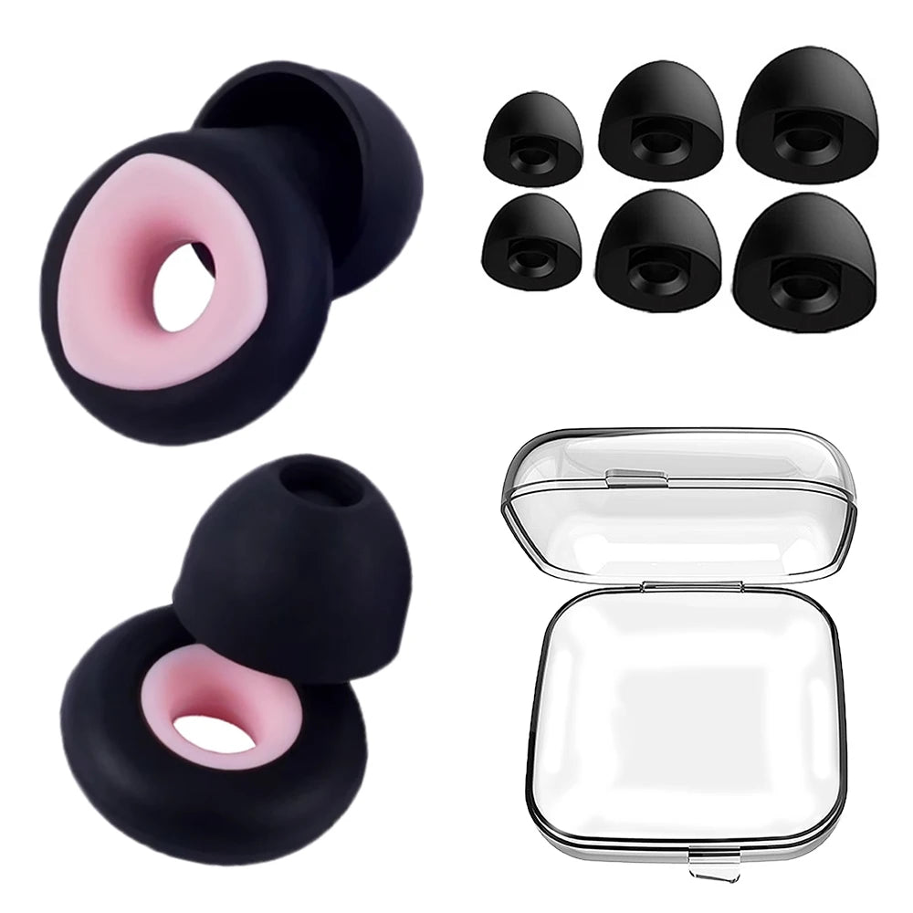 Anti-Noise Silicone Earplugs – Sleep, Work & Swim in Peace