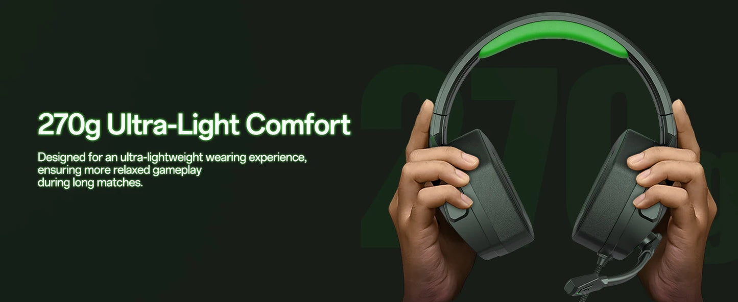 NUBWO N16 Gaming Headset – Dominate the Game in Comfort & Style!