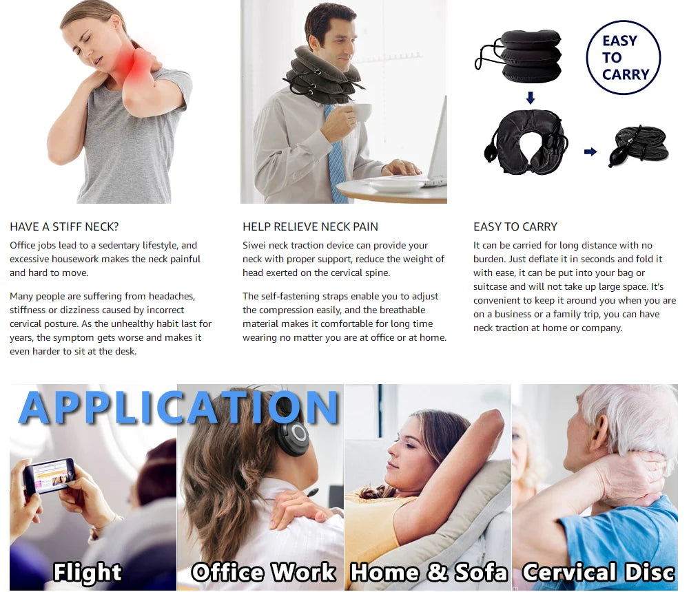 Neck Stretcher Cervical Traction Device