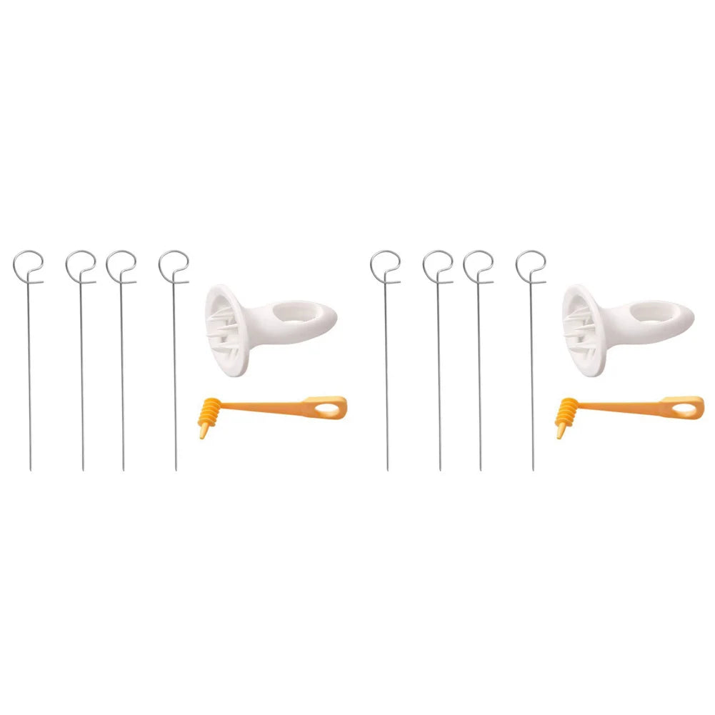 Portable Potato Spiral Cutter &amp; BBQ Skewers