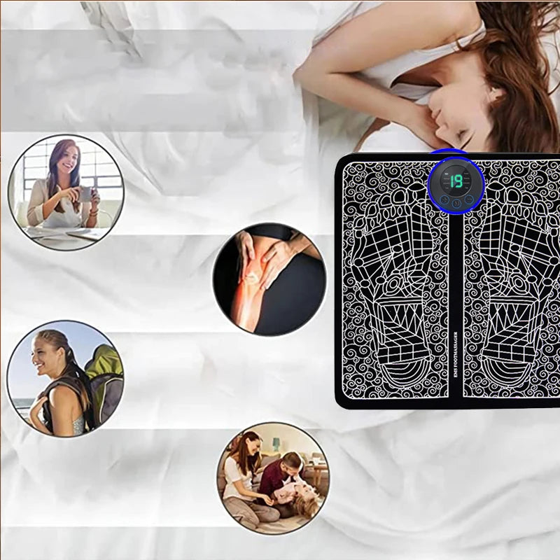 SoleVibe Electric Foot Massager – Relaxation at Your Feet!