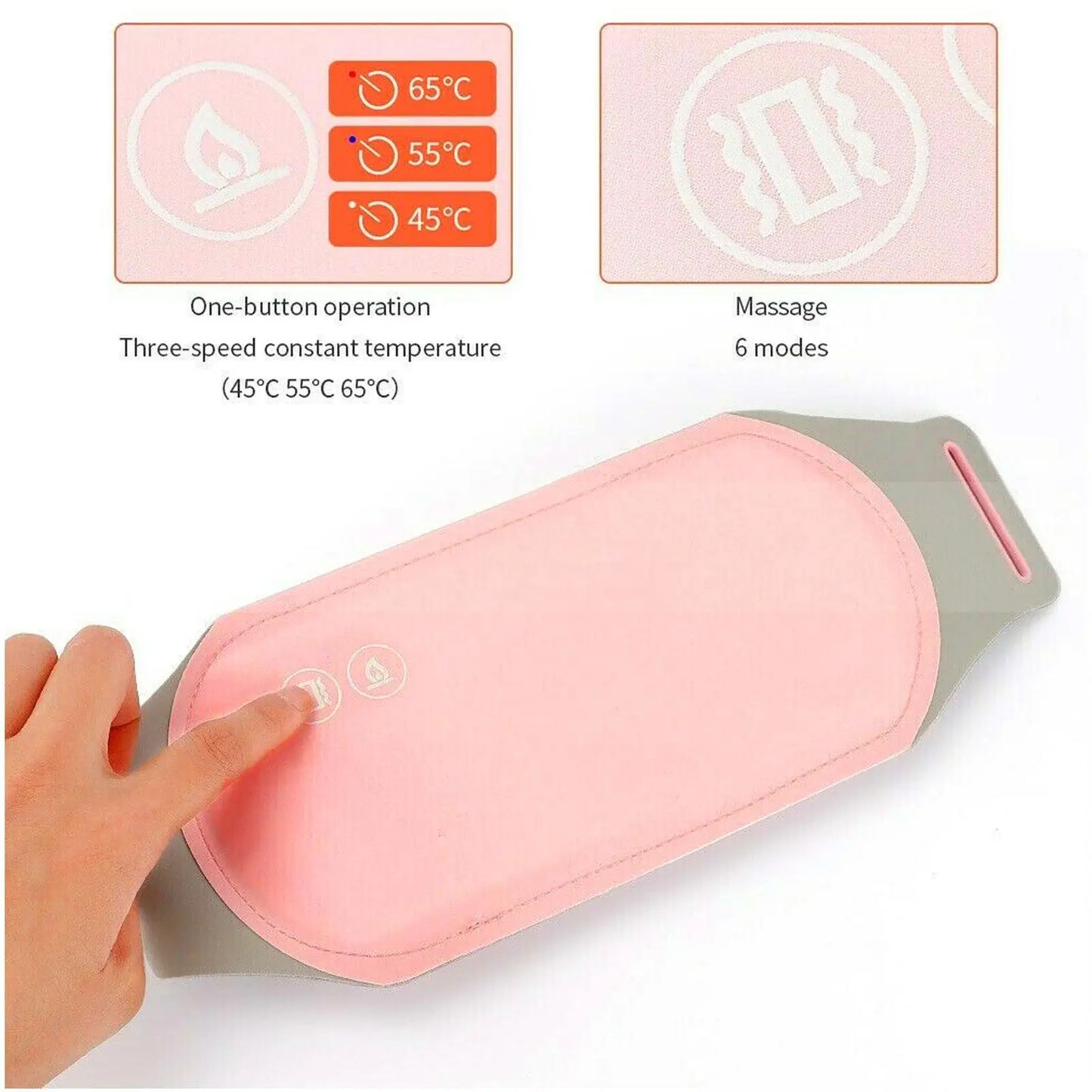 HeatHarmony® Heating Pad - The Ultimate Menstrual Relief Heating Pad!