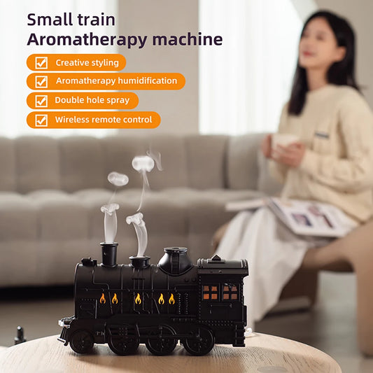 Vintage Train Ultrasonic Aroma Diffuser & Humidifier