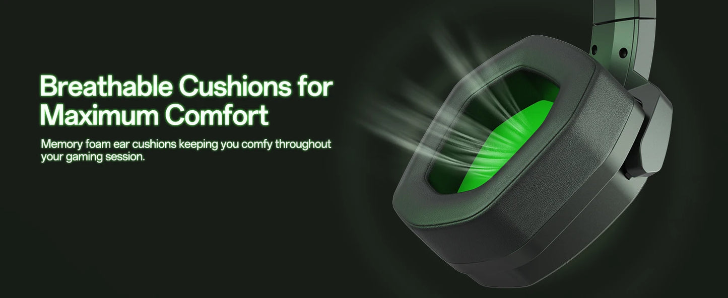 NUBWO N16 Gaming Headset – Dominate the Game in Comfort & Style!