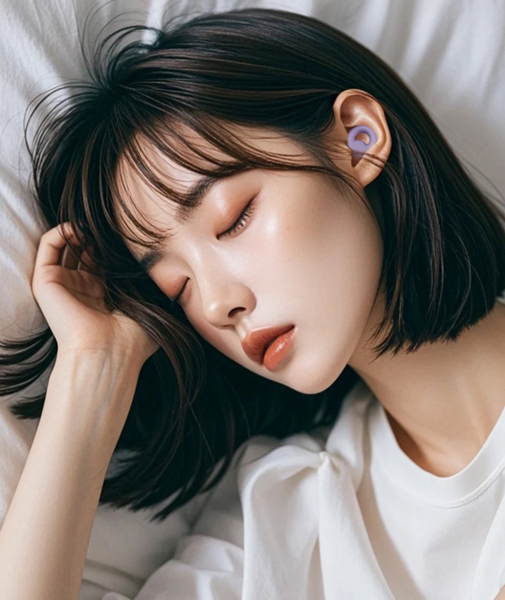 Anti-Noise Silicone Earplugs – Sleep, Work & Swim in Peace