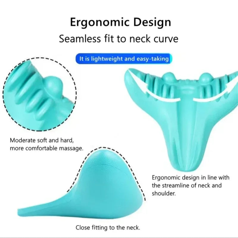 Ultimate Neck & Shoulder Relaxer – Cervical Traction & Acupressure Massager