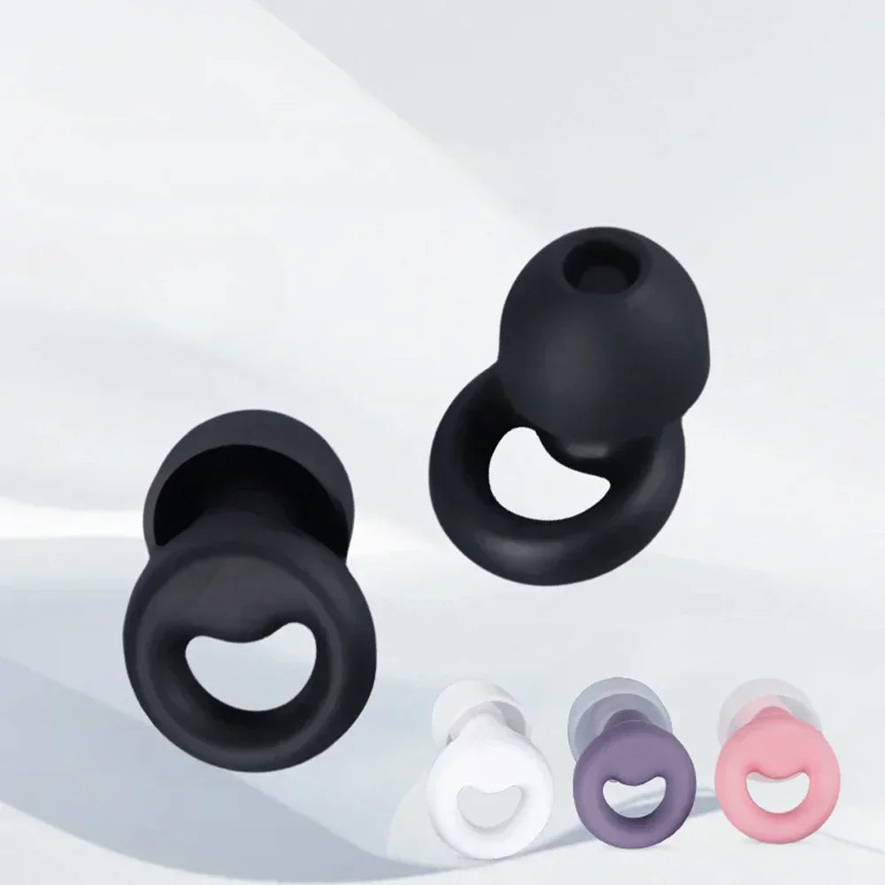 Anti-Noise Silicone Earplugs – Sleep, Work & Swim in Peace