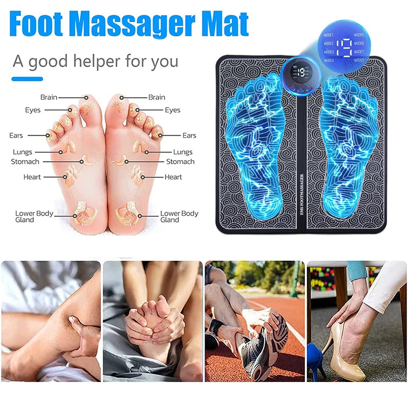 SoleVibe Electric Foot Massager – Relaxation at Your Feet!