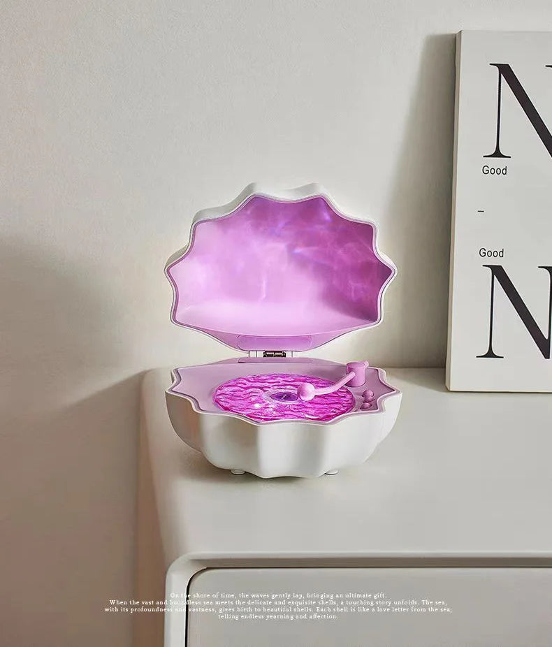 LumiWave® Retro Bluetooth Speaker – Soothing Lights & White Noise Sleep Aid