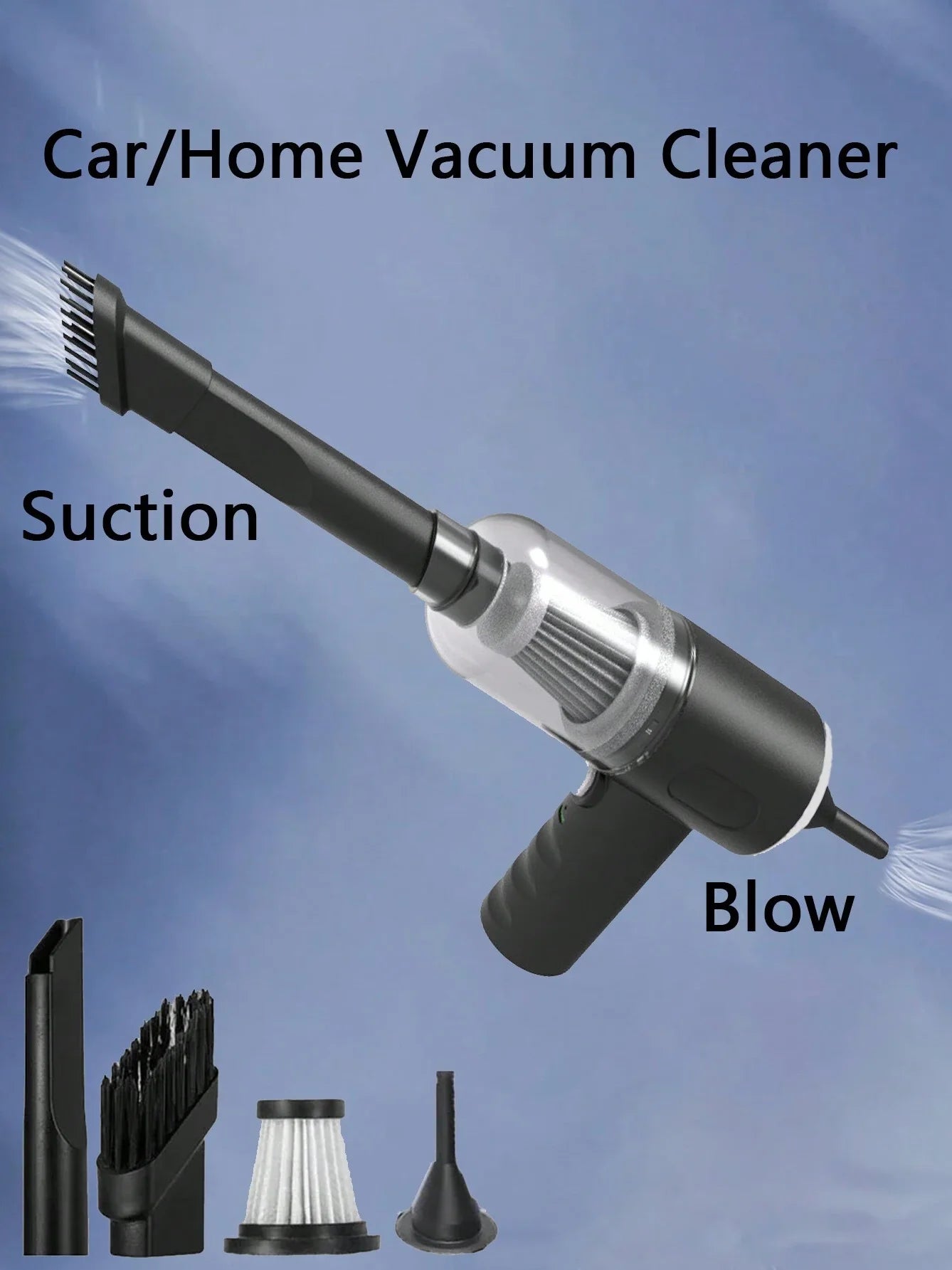 PowerClean® 3-in-1 Suction & Blowing Vacuum Cleaner