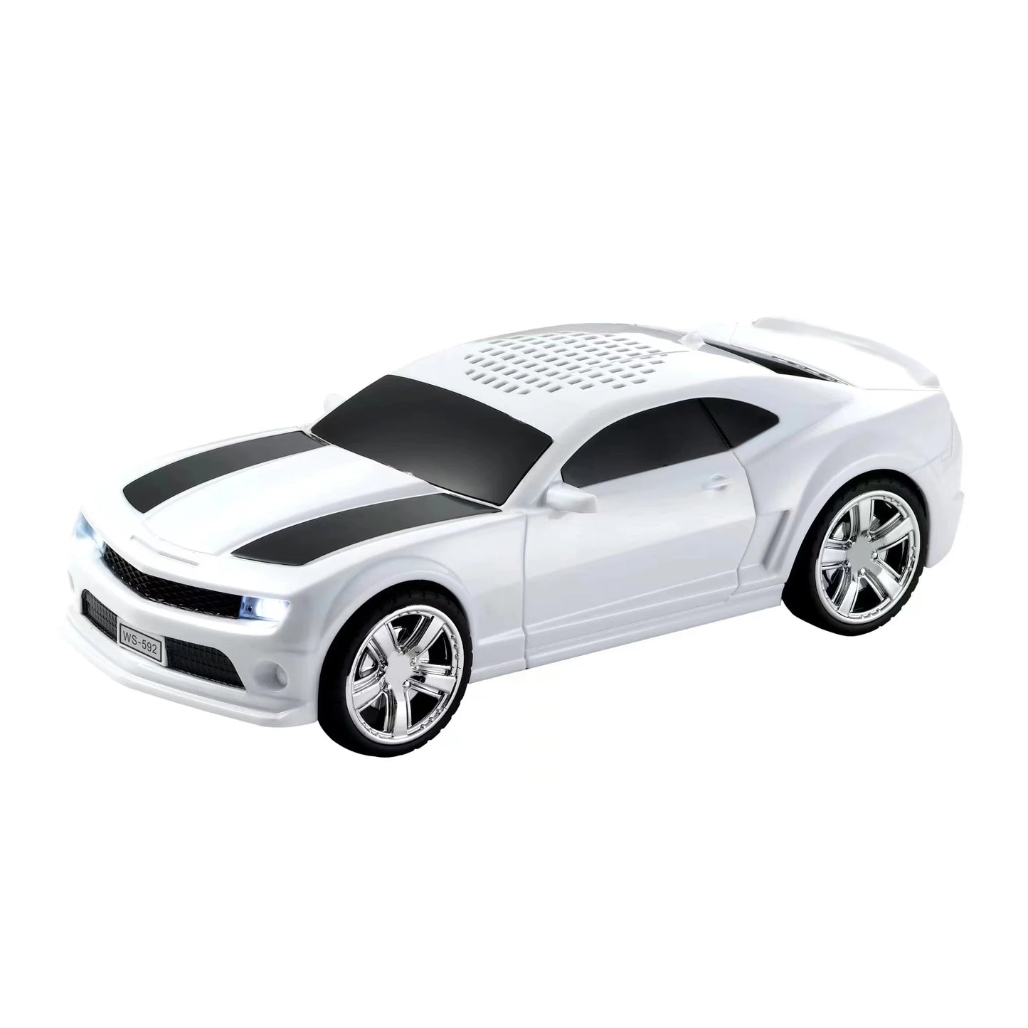 TurboSound® Mini Car Bluetooth Speaker – Wireless Portable Loudspeaker with Stereo Sound & Deep Bass