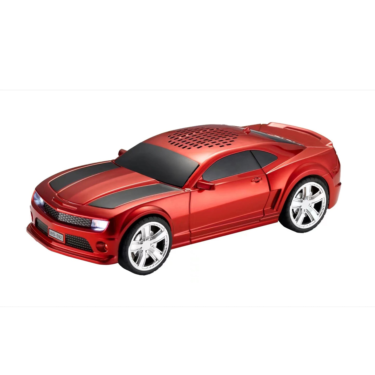 TurboSound® Mini Car Bluetooth Speaker – Wireless Portable Loudspeaker with Stereo Sound & Deep Bass