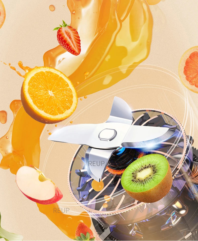 FreshBlend Mini®   Portable USB Rechargeable Juicer