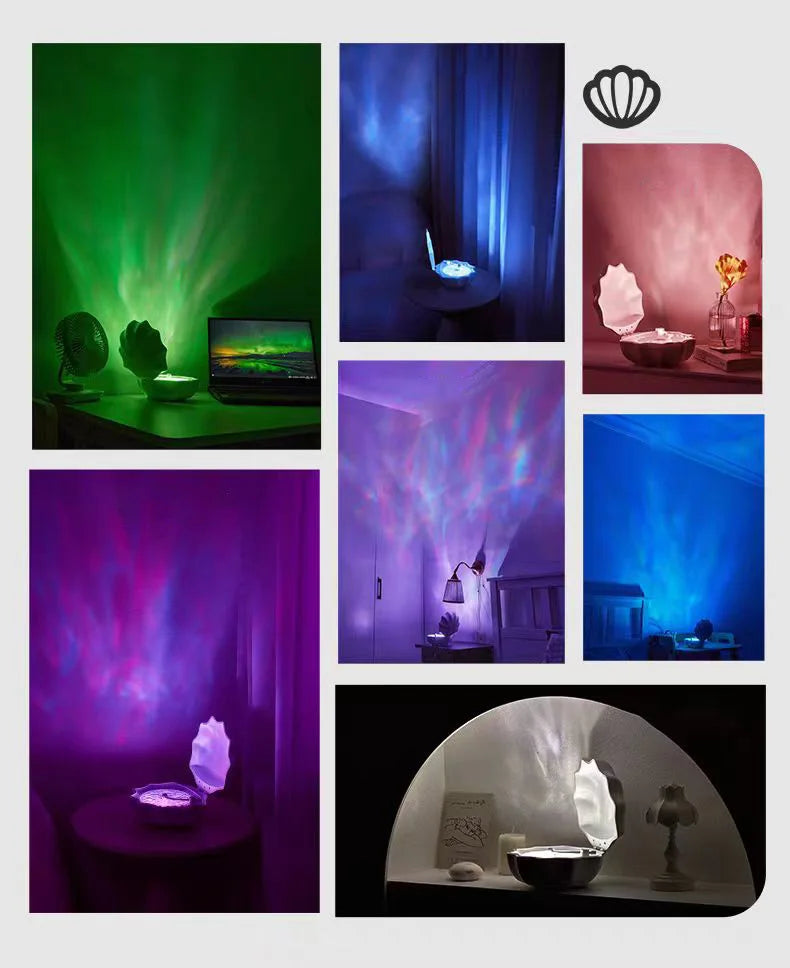 LumiWave® Retro Bluetooth Speaker – Soothing Lights & White Noise Sleep Aid