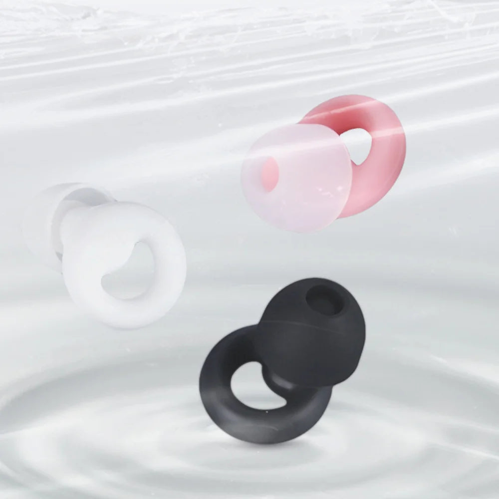 Anti-Noise Silicone Earplugs – Sleep, Work & Swim in Peace