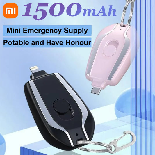 Xiaomi 1500mAh Mini Keychain Power Bank