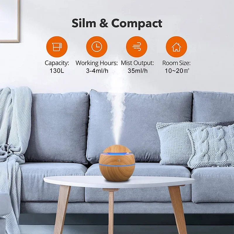 Ultrasonic Air Humidifier Aroma Diffuser