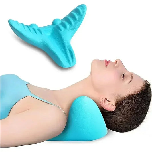 Ultimate Neck & Shoulder Relaxer – Cervical Traction & Acupressure Massager