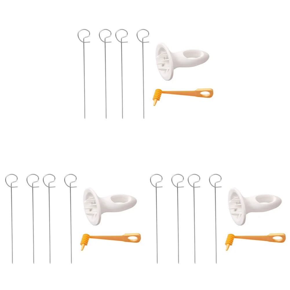 Portable Potato Spiral Cutter &amp; BBQ Skewers