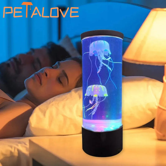 AquaGlow® Jellyfish Lamp