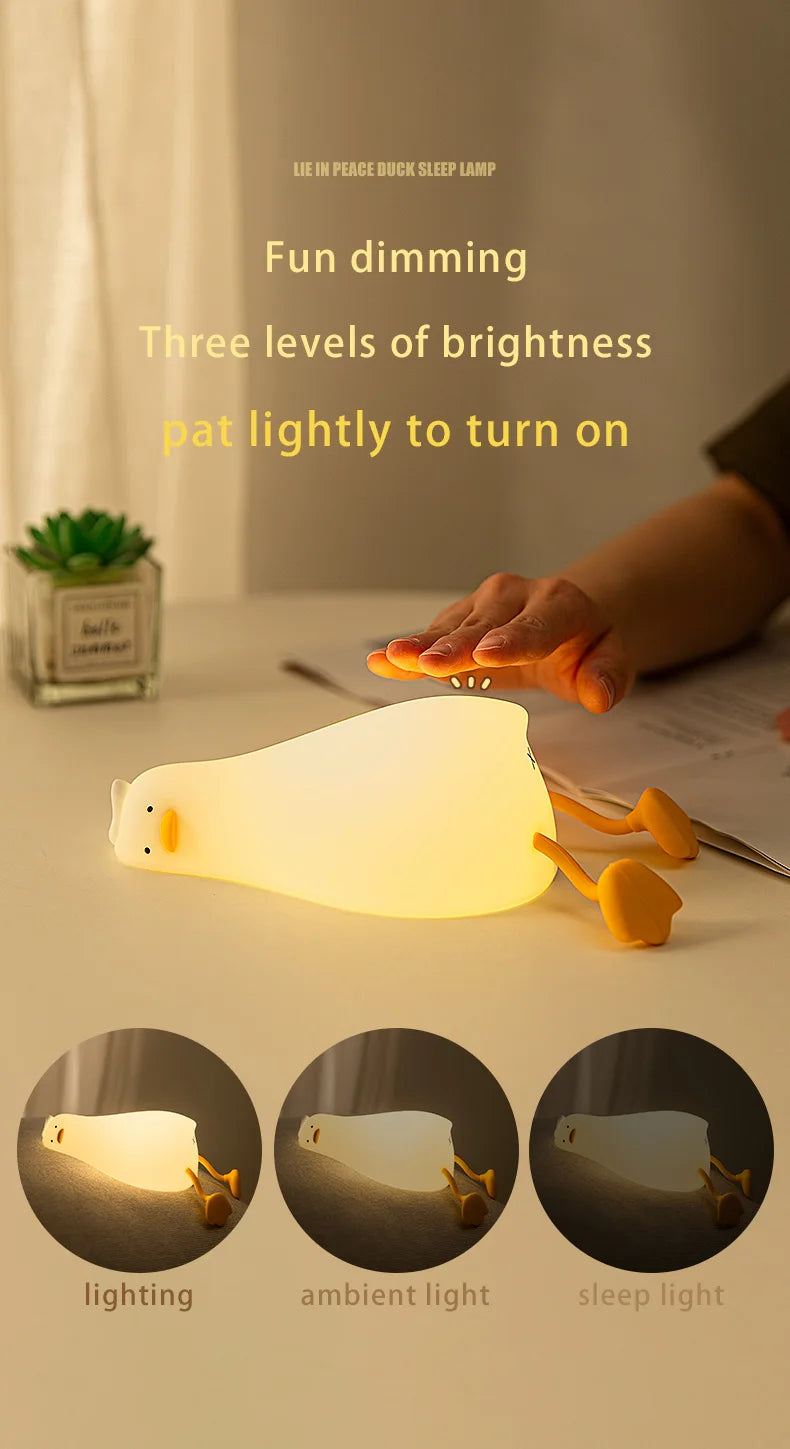 Quack Up Your Night – Rechargeable Duck LED Night Light