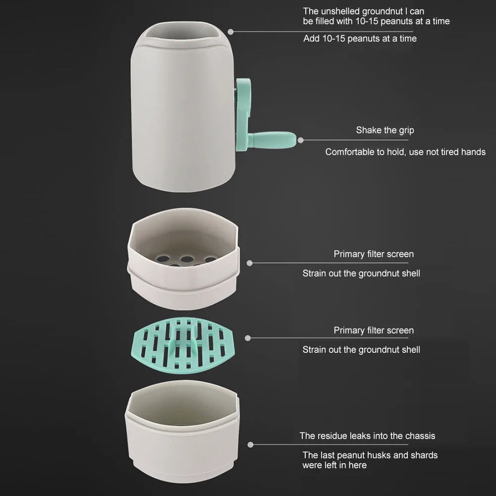 Effortless Peanut Shelling – The Ultimate Automatic Peanut Sheller!