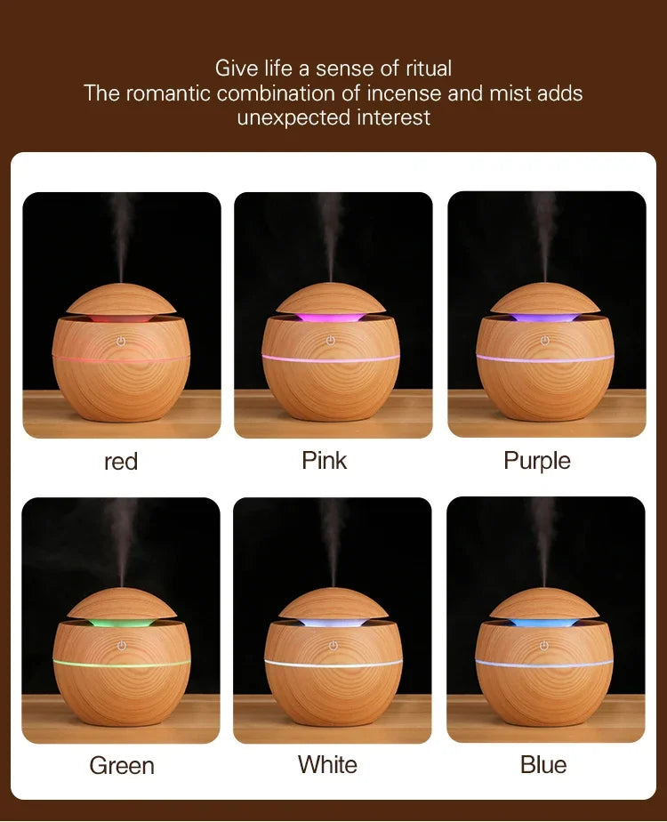 Ultrasonic Air Humidifier Aroma Diffuser