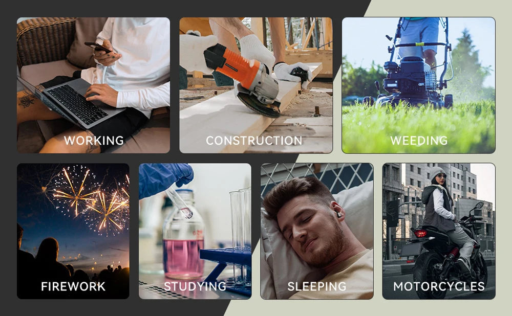 Anti-Noise Silicone Earplugs – Sleep, Work & Swim in Peace
