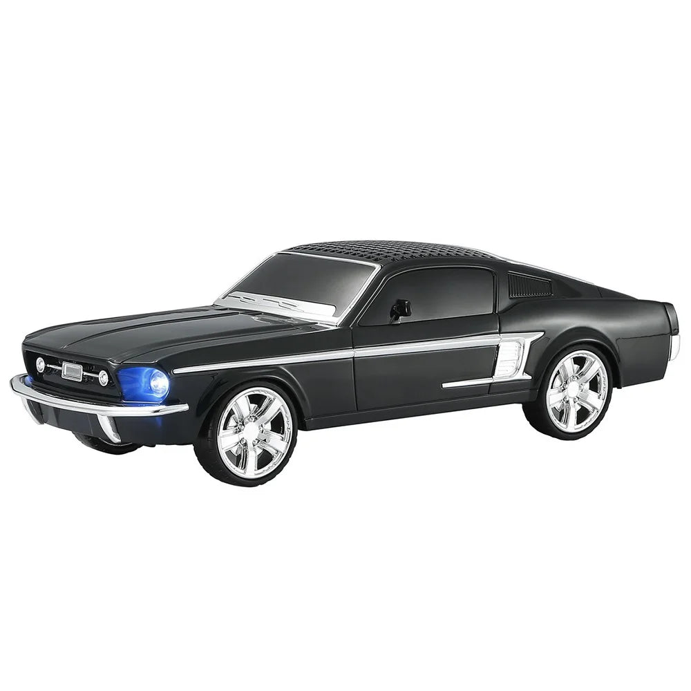 TurboTune® Wireless Car Speaker – Portable Bluetooth Bass Subwoofer with TF Card, USB Drive & FM Radio