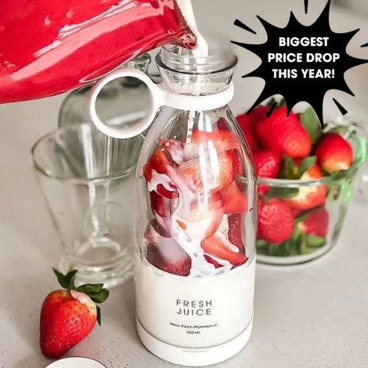 FreshBlend Mini®   Portable USB Rechargeable Juicer