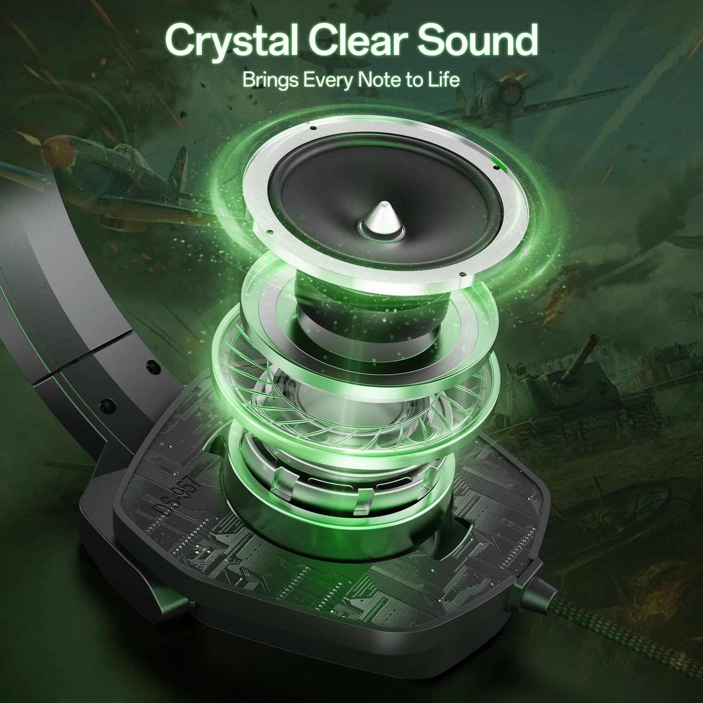 NUBWO N16 Gaming Headset – Dominate the Game in Comfort & Style!