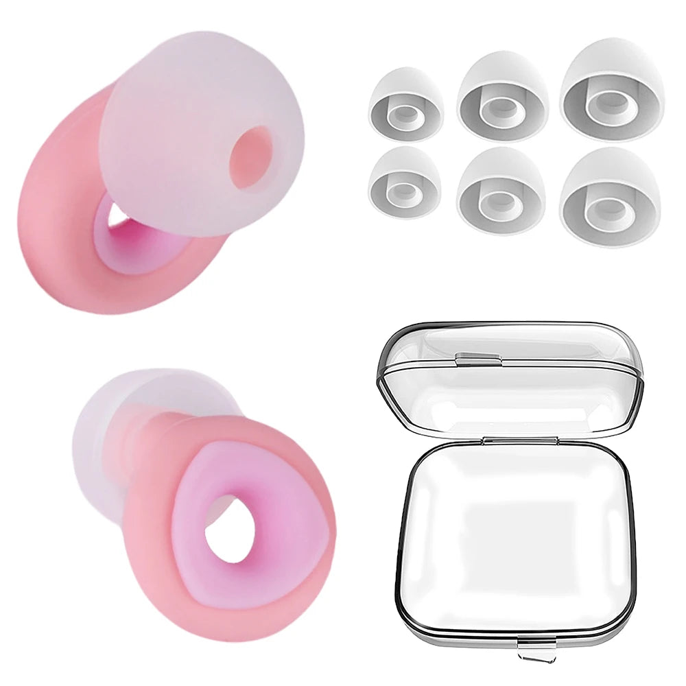 Anti-Noise Silicone Earplugs – Sleep, Work & Swim in Peace