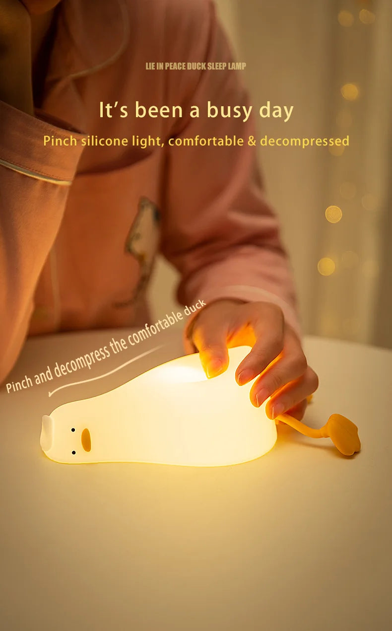 Quack Up Your Night – Rechargeable Duck LED Night Light