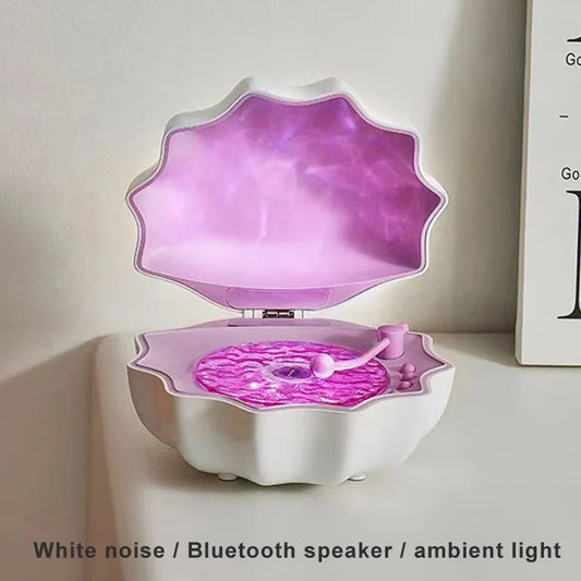 LumiWave® Retro Bluetooth Speaker – Soothing Lights & White Noise Sleep Aid