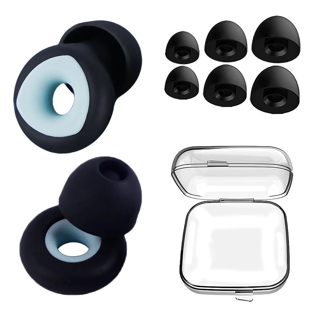 Anti-Noise Silicone Earplugs – Sleep, Work & Swim in Peace