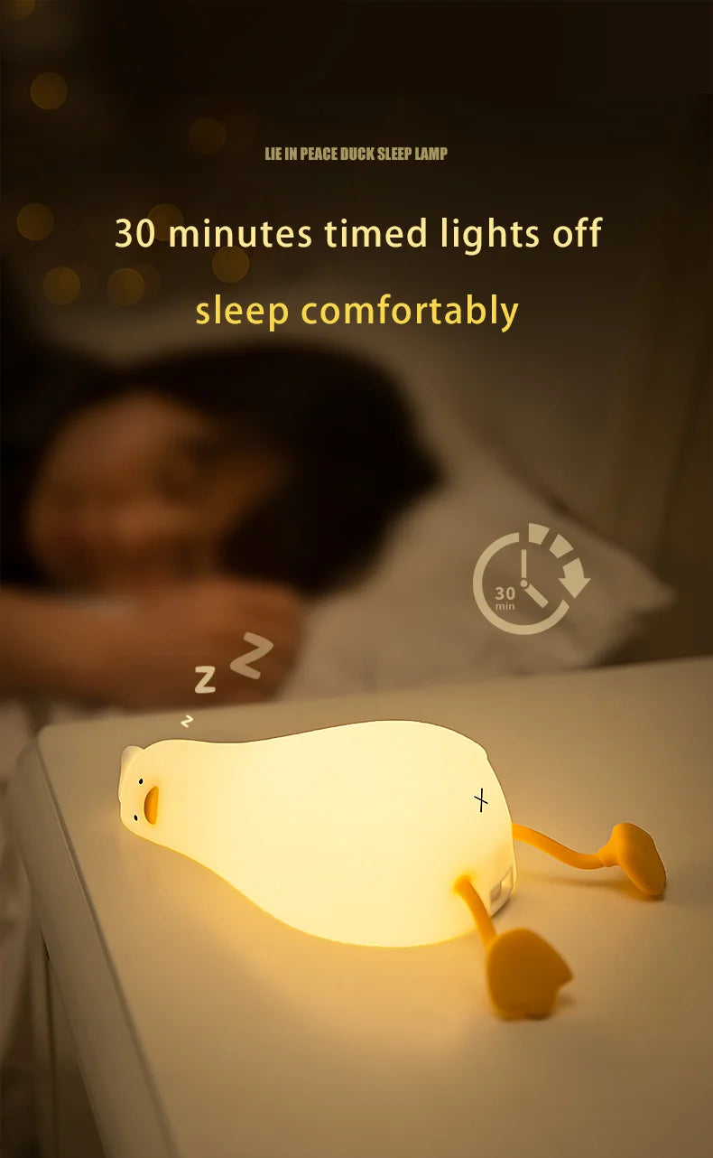Quack Up Your Night – Rechargeable Duck LED Night Light