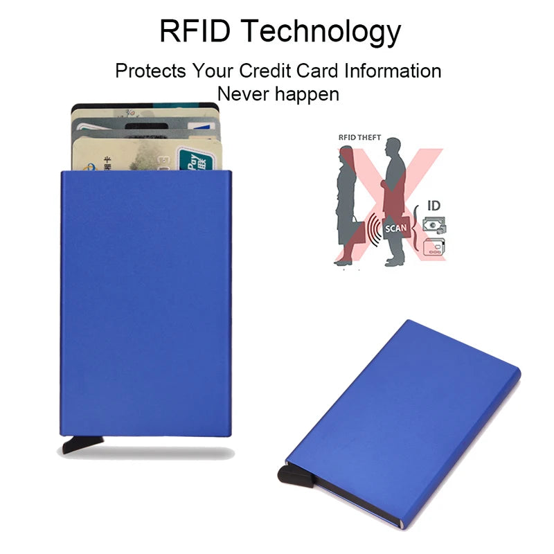 StealthShield™ RFID Smart Wallet – The Ultimate Minimalist Card Holder