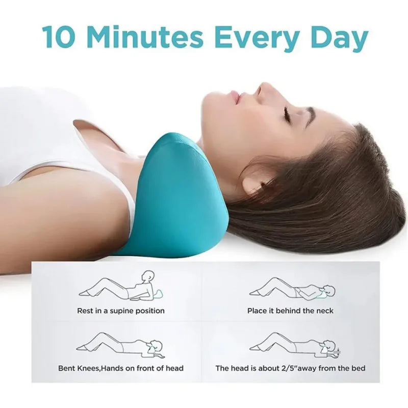 Ultimate Neck & Shoulder Relaxer – Cervical Traction & Acupressure Massager