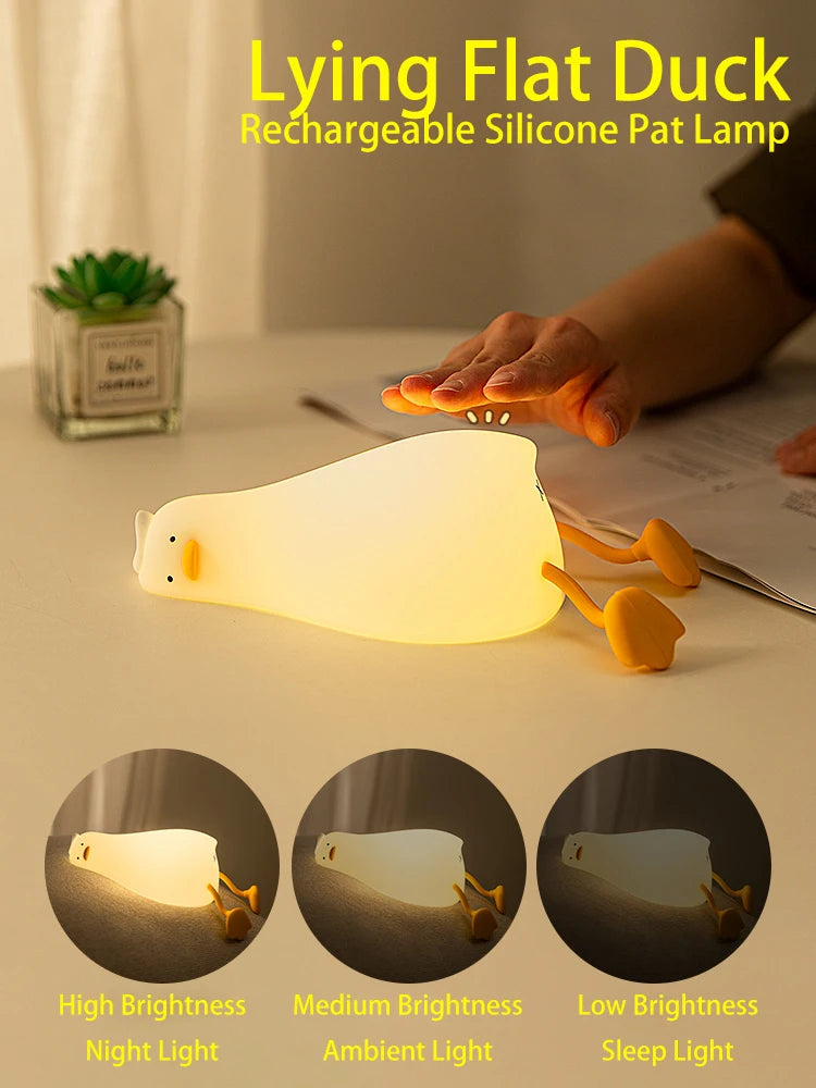 Quack Up Your Night – Rechargeable Duck LED Night Light