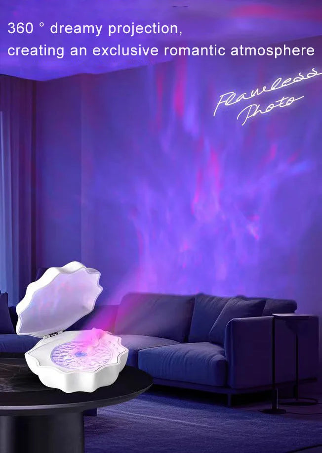 LumiWave® Retro Bluetooth Speaker – Soothing Lights & White Noise Sleep Aid