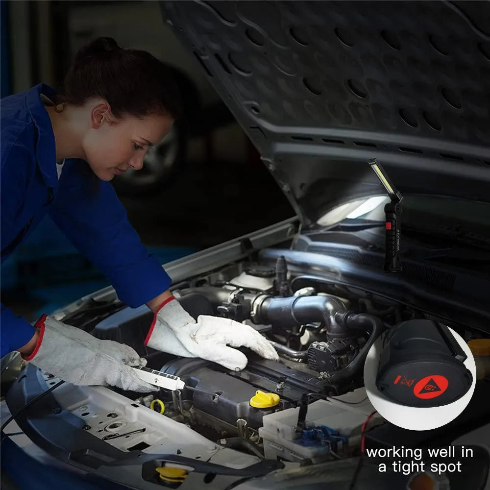 LumiGrip X1 ®– The Ultimate Portable Work & Camping Light